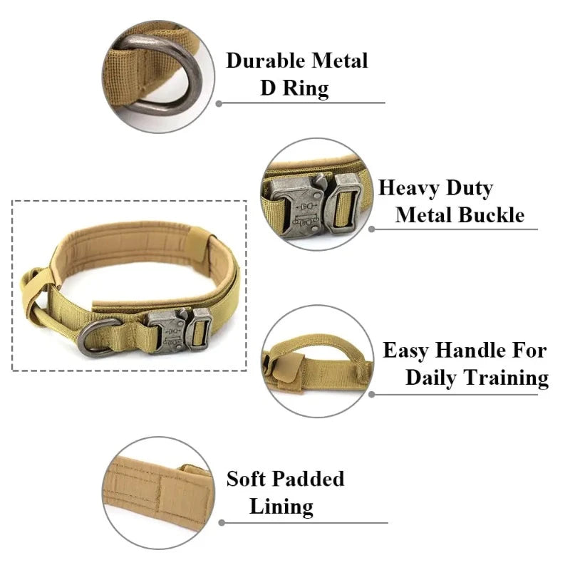 Military Tactical Dog Collar