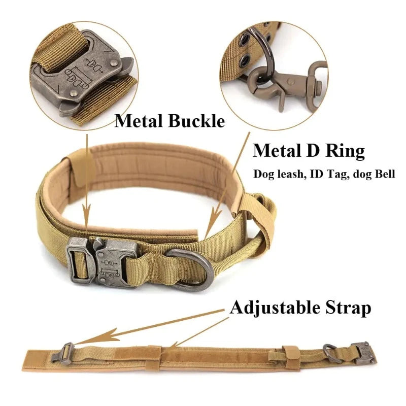 Military Tactical Dog Collar