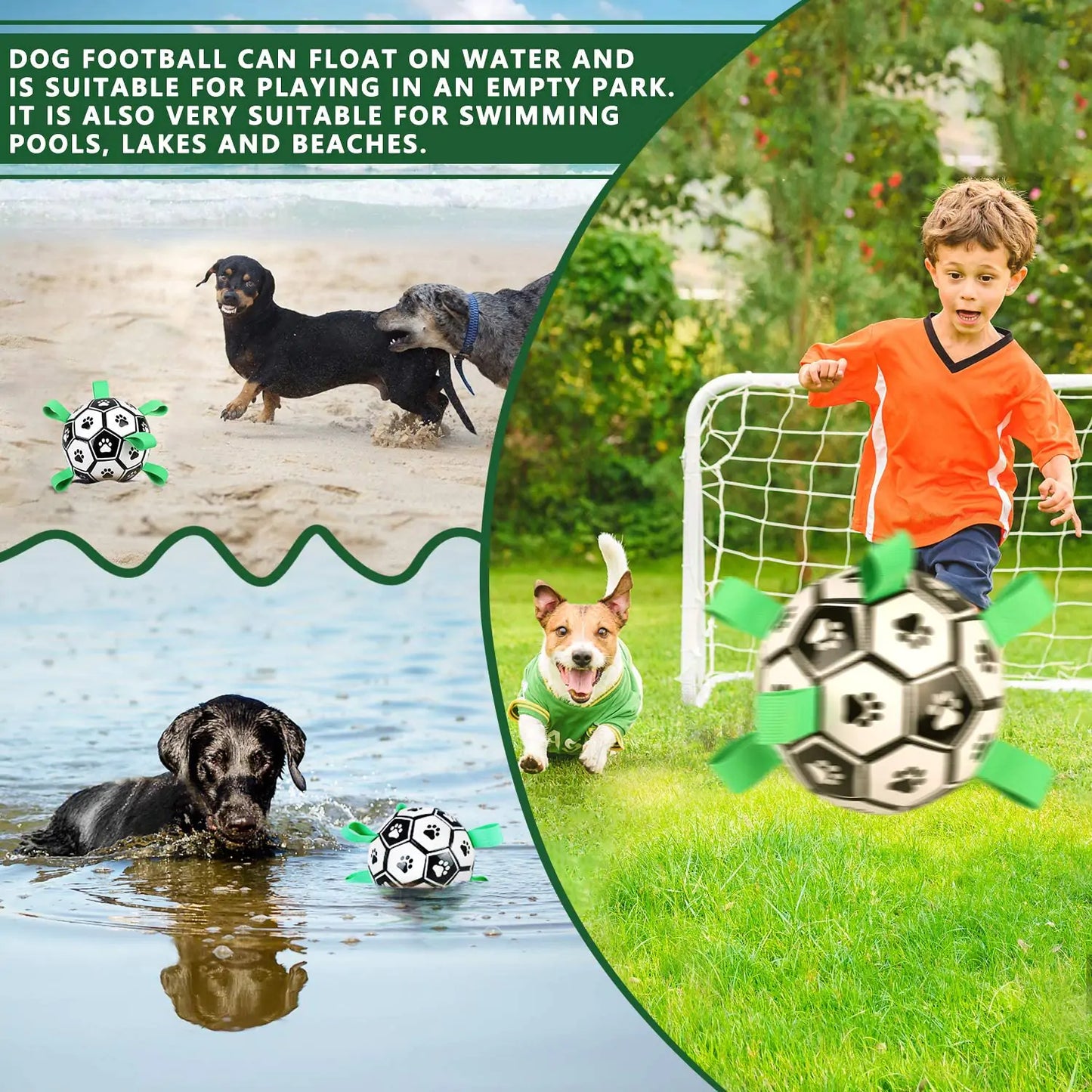 Interactive Soccer Ball Dog Toy